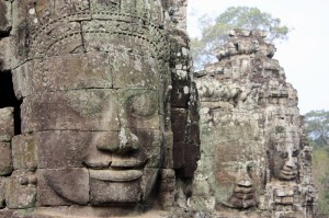 beelden in Angkor Cambodja